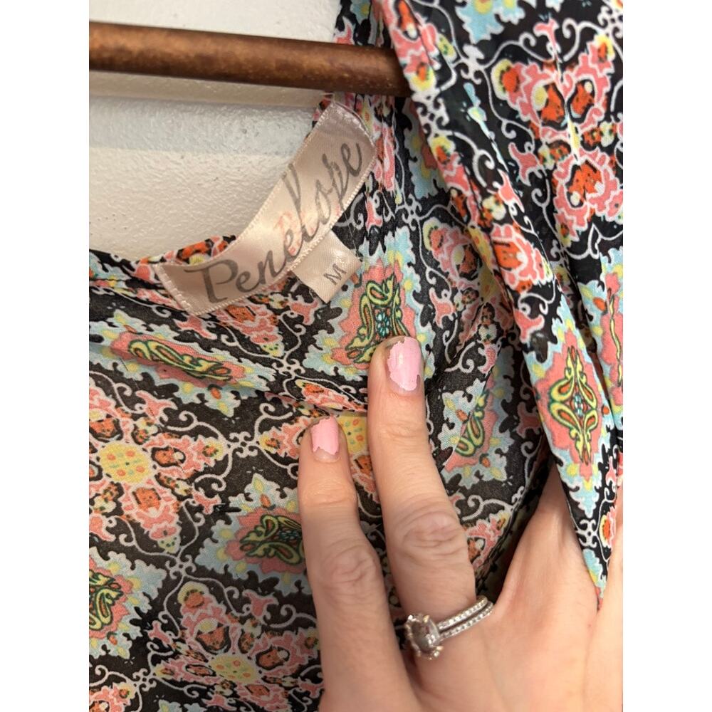 Boho Kimono Kaftan Women Open Front Lightweight Beach Cover Up Festival Top - Picture 4 of 6
